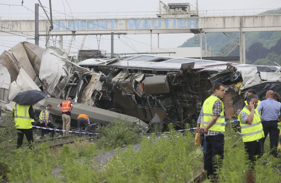 Belgium train crash