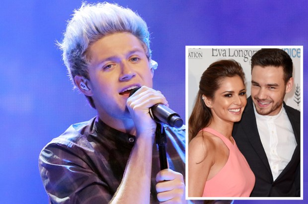 Cheryl Fernandez Versini, Liam Payne and Niall Horan