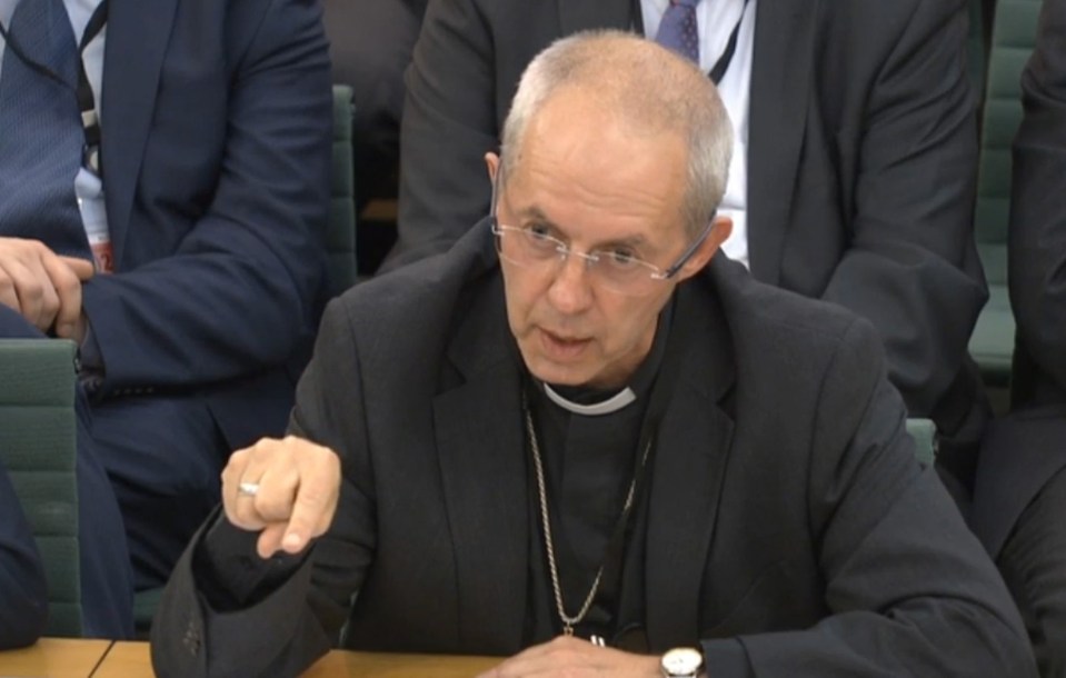  Archbishop of Canterbury Justin Welby accused Farage of giving "legitimisation to racism" for political ends