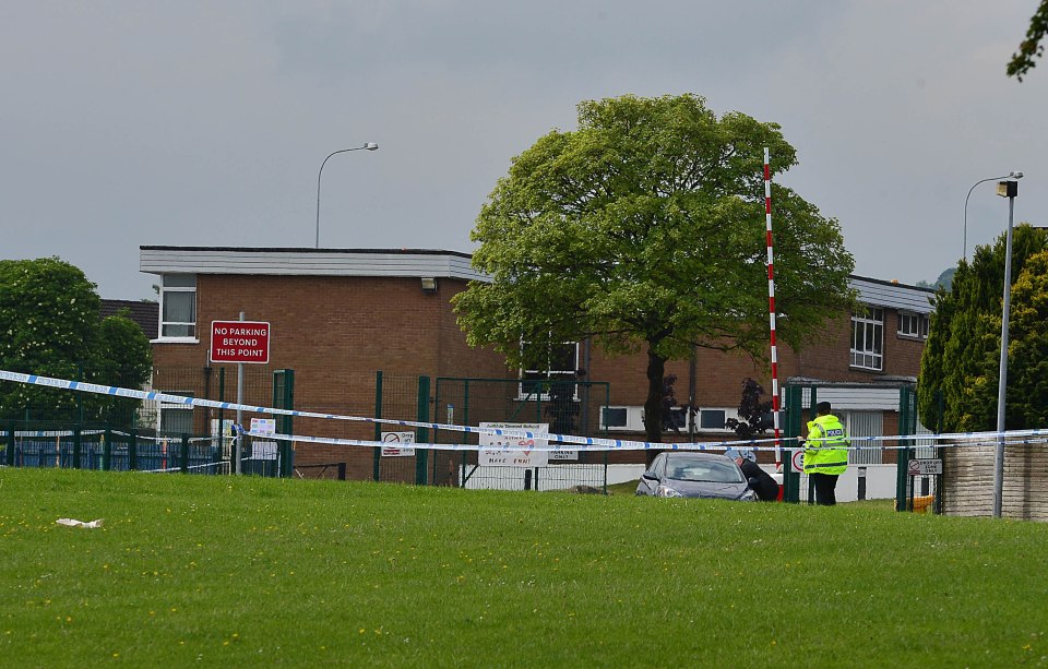 Northern Irish police confirmed a number of emergency response units raced to the scene in Lisburn at 2pm this afternoon