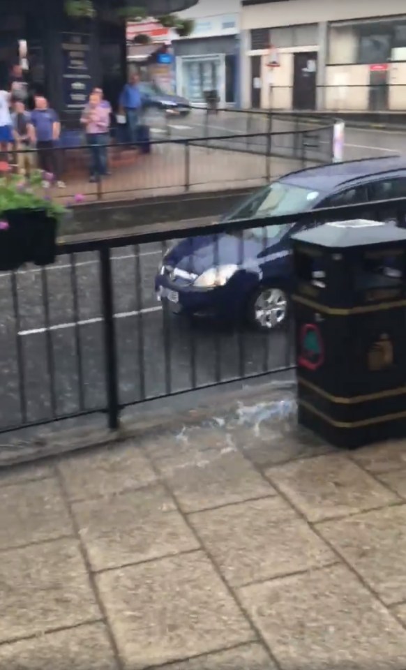 Wallington car flooding