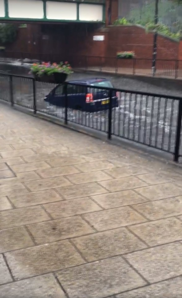 Wallington car flooding