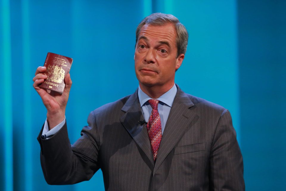 'Cameron and Farage Live: The EU Referendum' ITV Debate