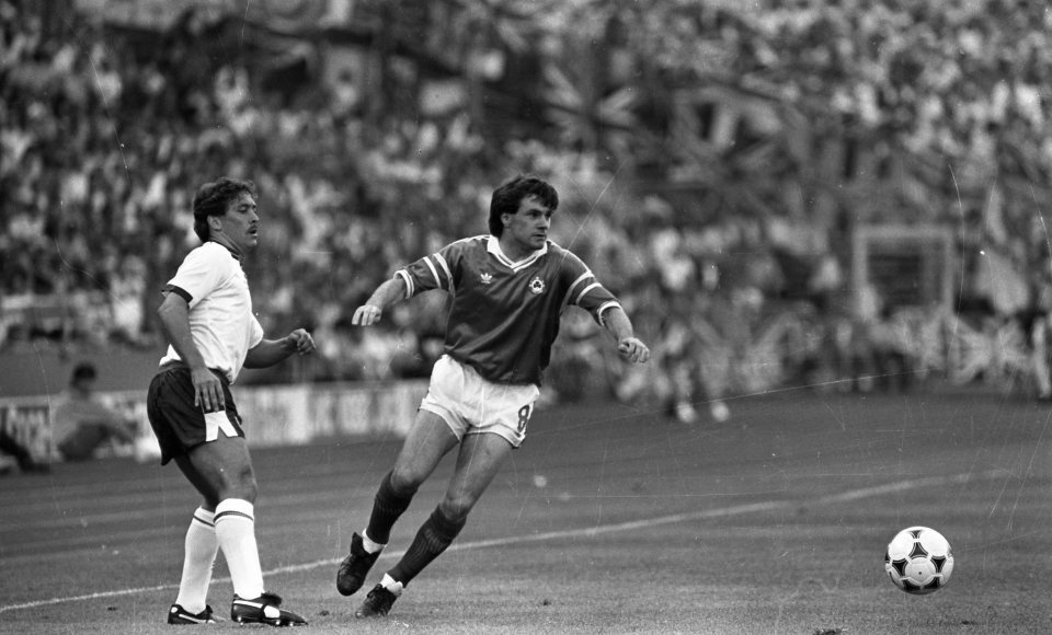 Ray Houghton scored the only goal of the game for the Republic of Ireland