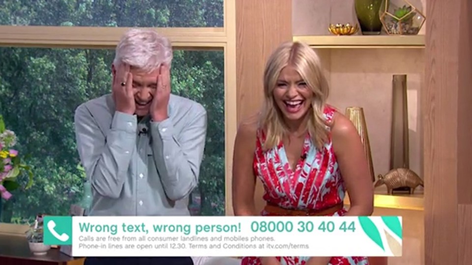 The This Morning hosts just couldn't stop laughing