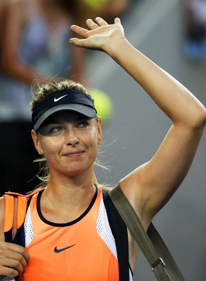  Sharapova knows her career is in danger as she will be 31 when her ban ends