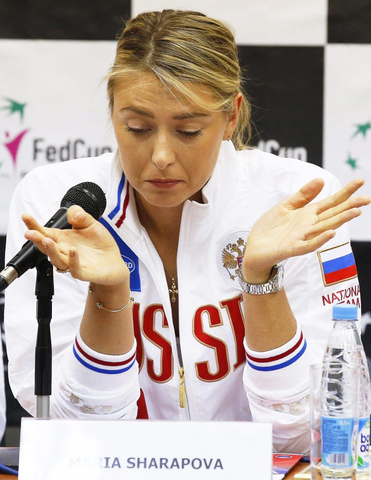  Maria Sharapova feels her two-year suspension for taking meldonium is too long