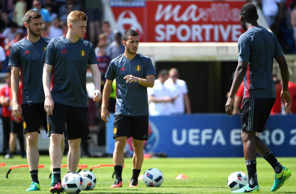 Belgium training