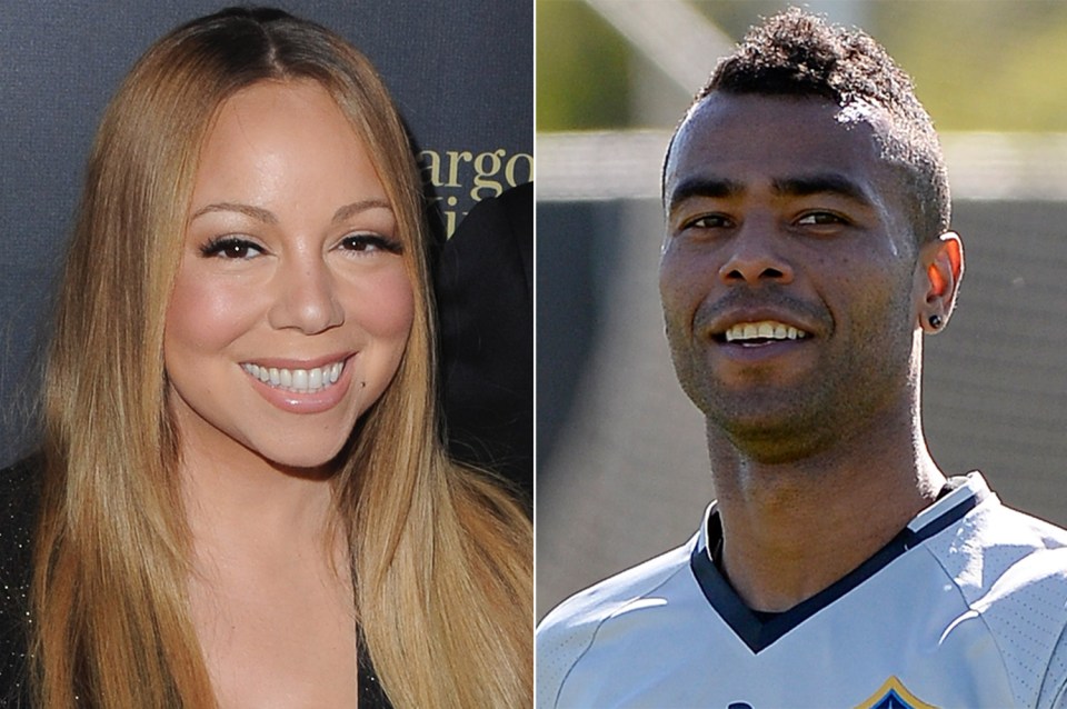 Mariah Carey and Ashley Cole