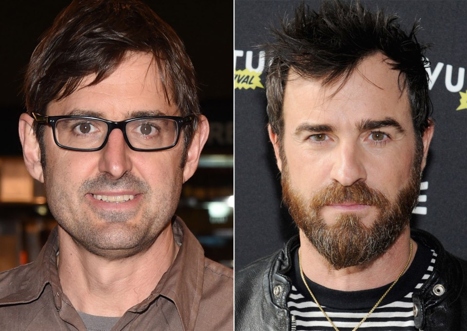 Louis Theroux and Justin Theroux