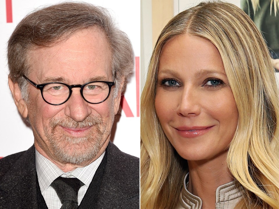 Steven Spielberg and Gwyneth Paltrow