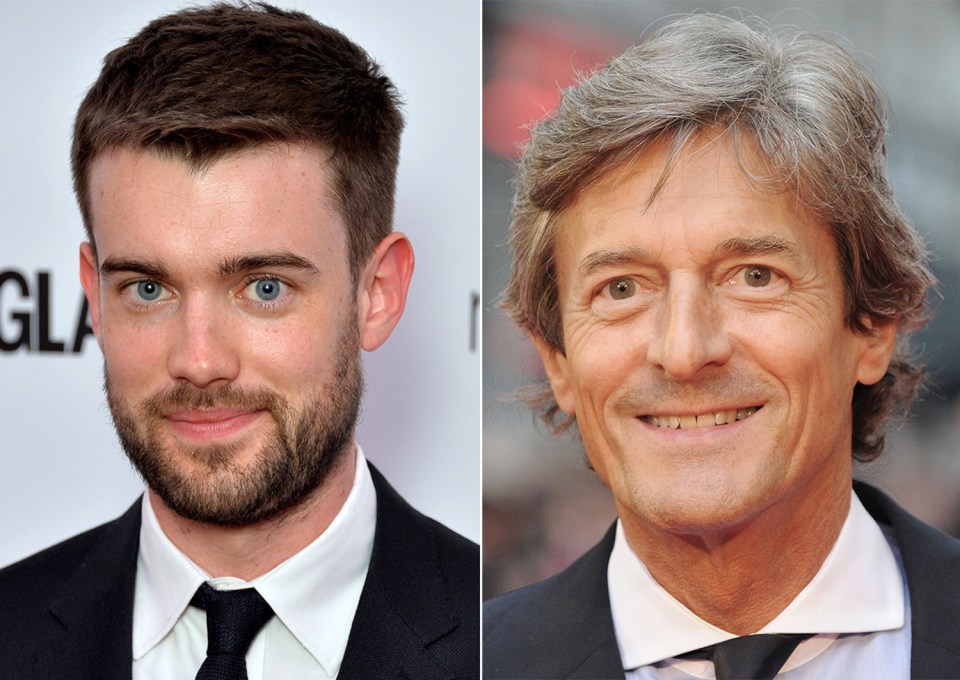 Jack Whitehall and Nigel Havers