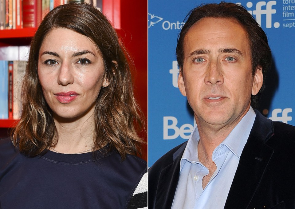 Sofia Coppola and Nicolas Cage