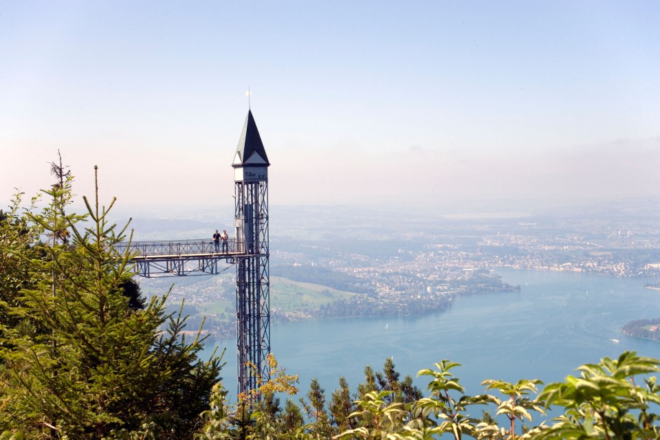  The Hammetschwand Elevator is thought to be the tallest in Europe