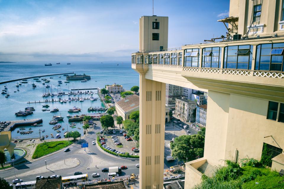  Visitors can be elevated up to enjoy beautiful views of the Brazilian coastlline