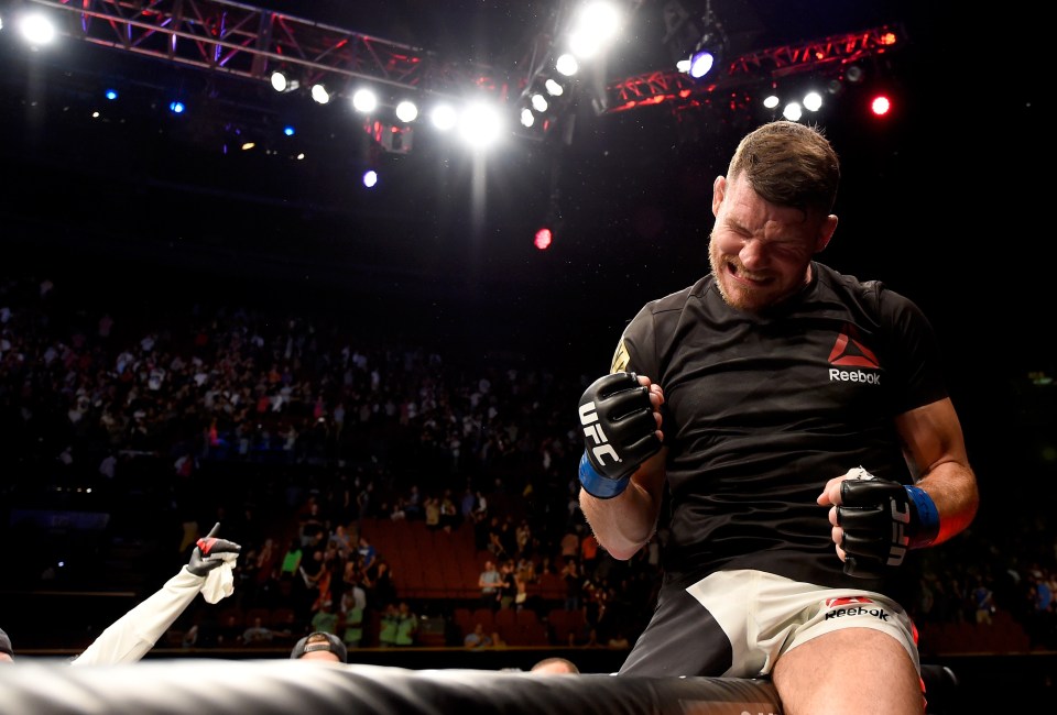  A life's work completed: Bisping's title win came after 10 years and 26 fights in the UFC