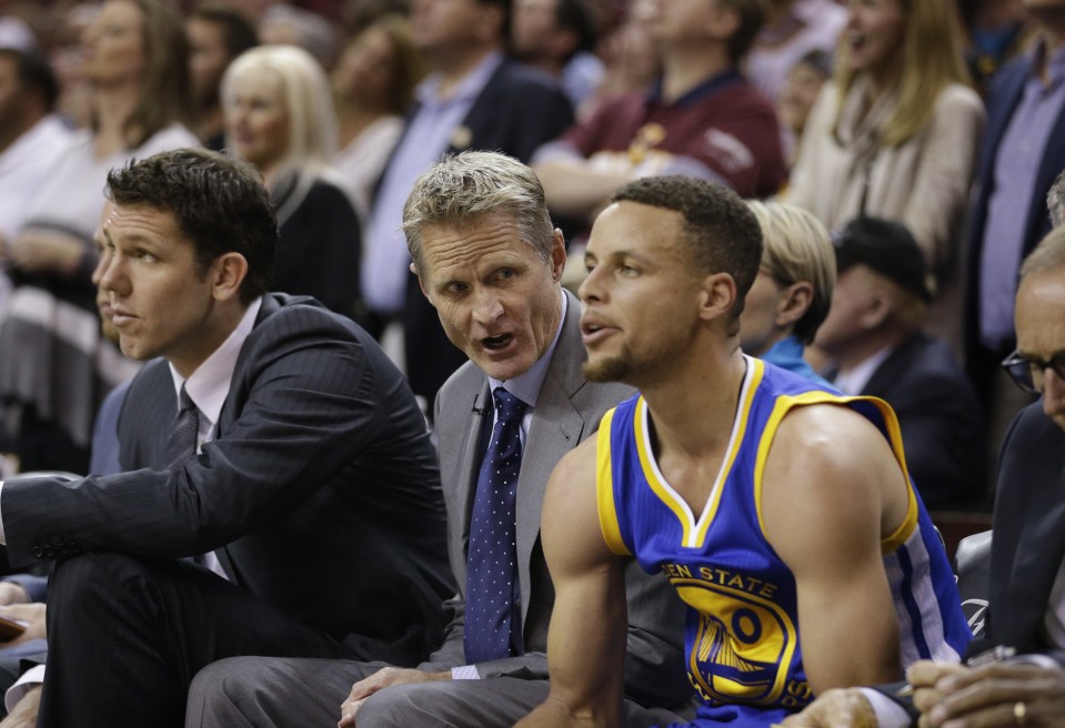  Golden State Warriors' All Star guard Stephen Curry was kept unusually quiet by an energetic Cleveland Cavaliers side in the blow-out at the Q with just 19 points