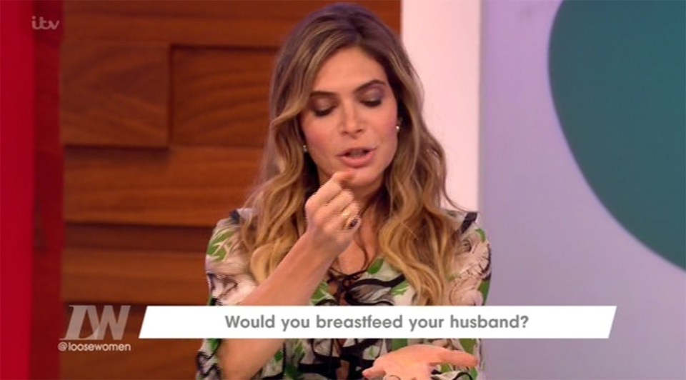  She told viewers they gave it a "little squeeze" and it tasted "sweet"