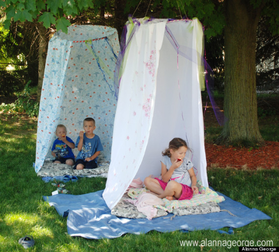 Waterproof forts are perfect for our unpredictable British weather