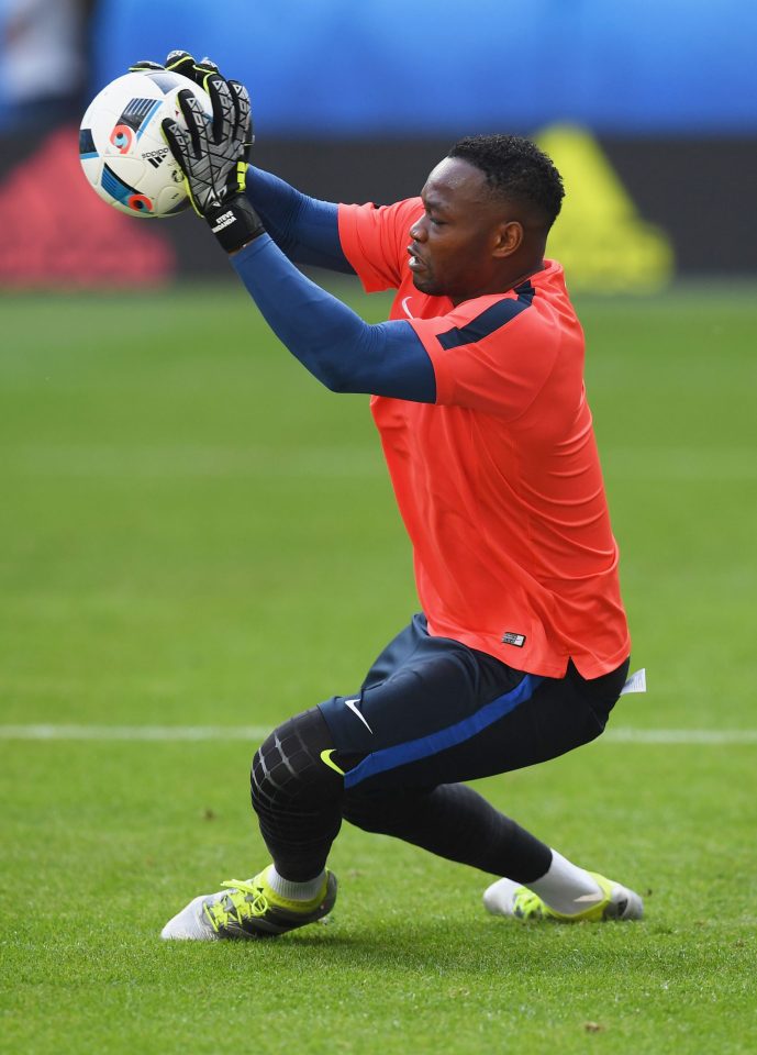 Steve Mandanda is away on international duty at Euro 2016 duty with France 