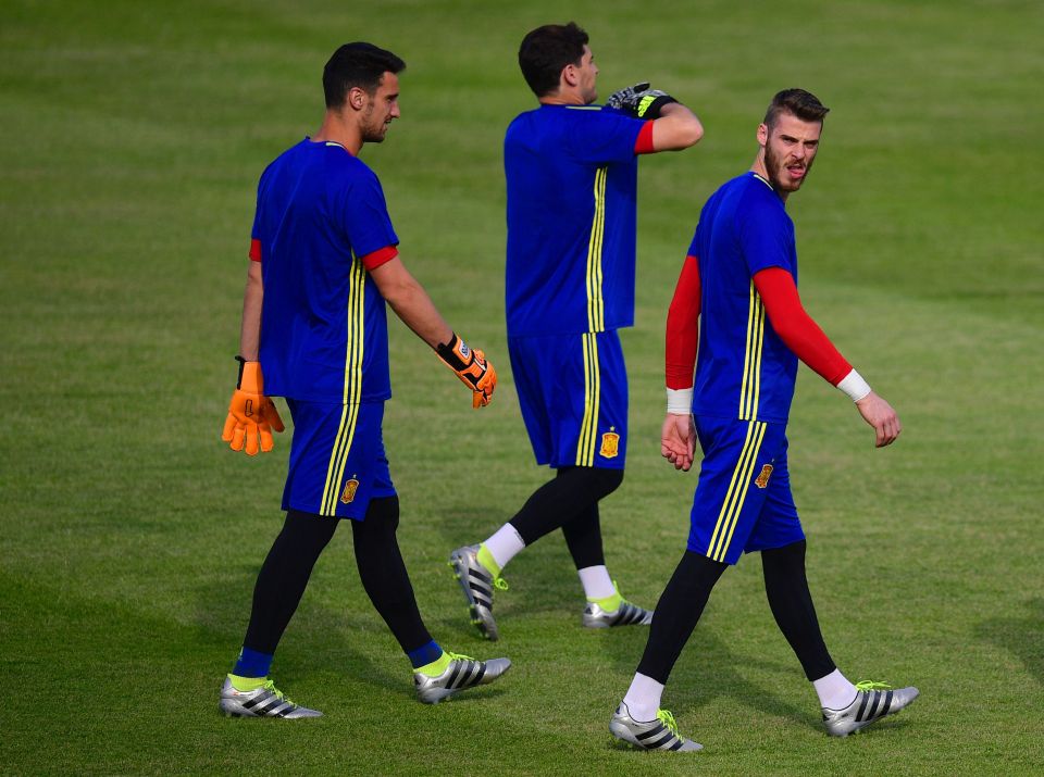  David De Gea has been sent home from Spain's squad for this summer's European Championships, it has been reported