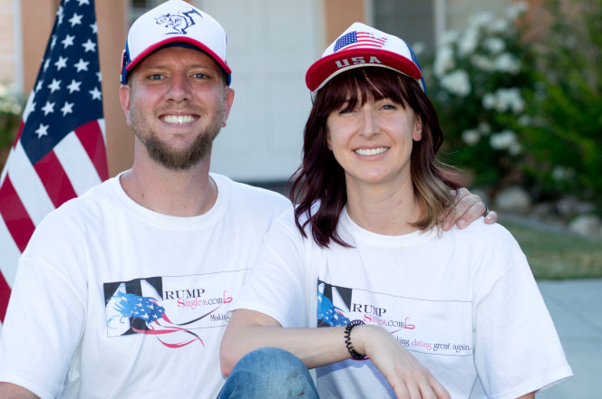  David Goss and his wife Tonya have launched a dating site for Trump fans