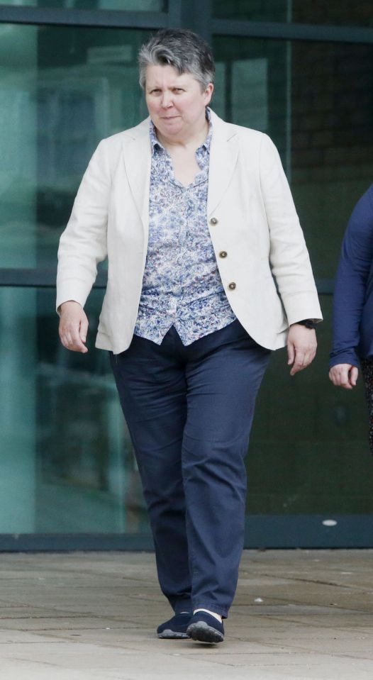  Nightmare ... Sarah McClay's mother Fiona attends the hearing