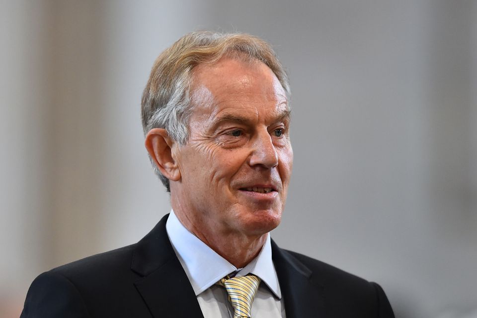  Former prime minister Tony Blair joined Sir John Major, senior figures from the Cabinet and Labour leader Jeremy Corbyn at the service