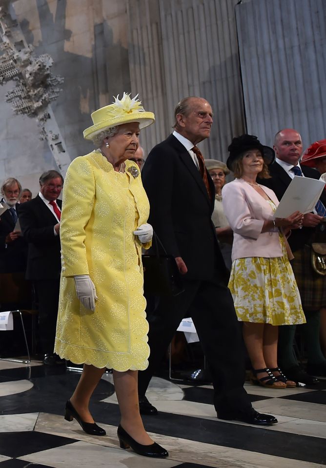  The Duke of Edinburgh was also celebrating as he turns 95 today