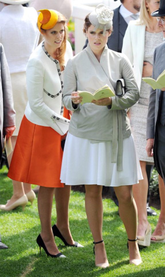 Princesses Beatrice and Eugenie 