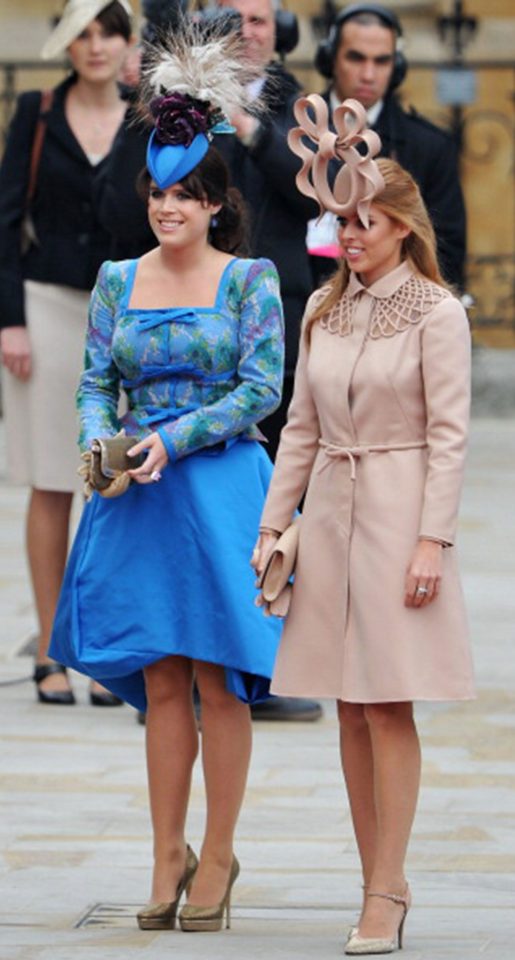 Princesses Eugenie and Beatrice