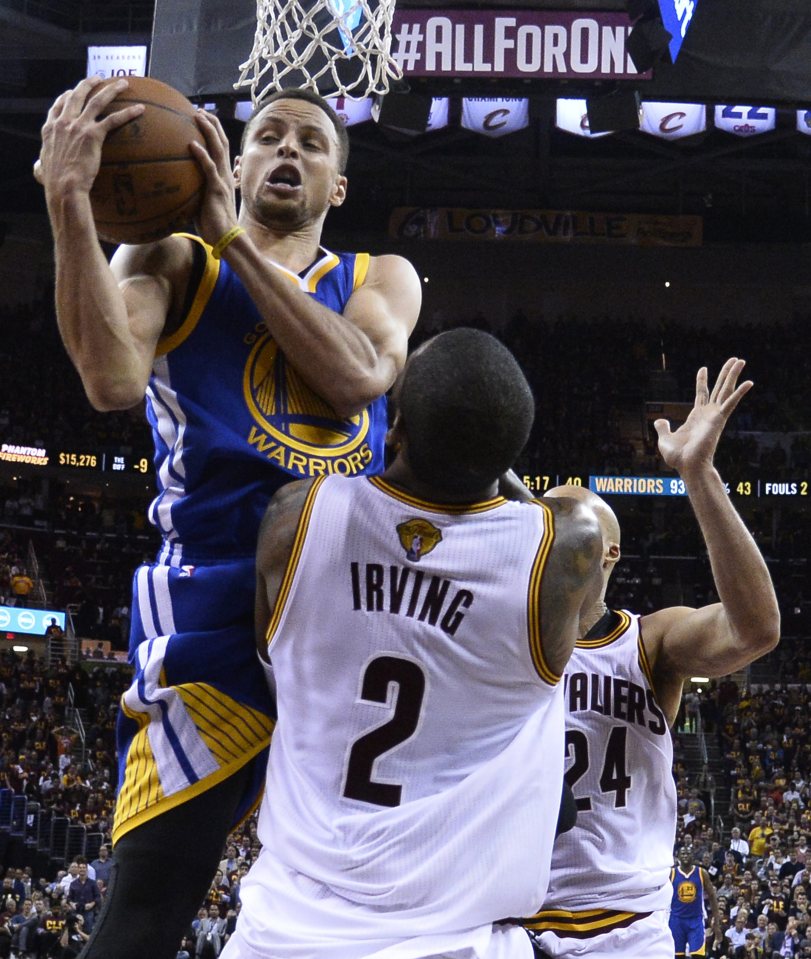 Cleveland Cavaliers point guard Kyrie Irving put in another stellar performance on home soil, but it was not enough to get the better of an on-fire Steph Curry on the night