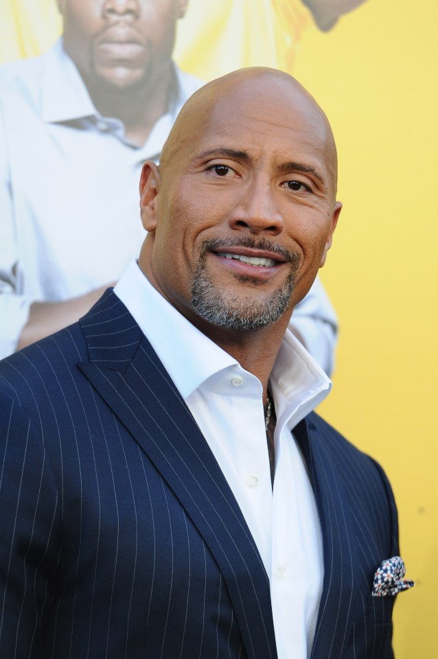 The Rock visited Anthony Joshua's gym to promte his new film, Central Intelligence