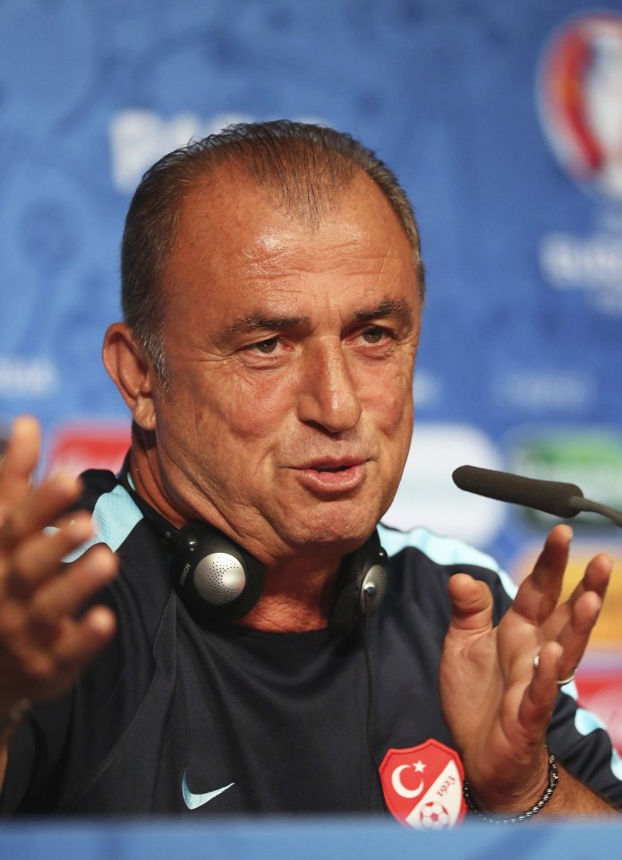  Turkey manager Fatih Terim has called on Uefa to go further with technology