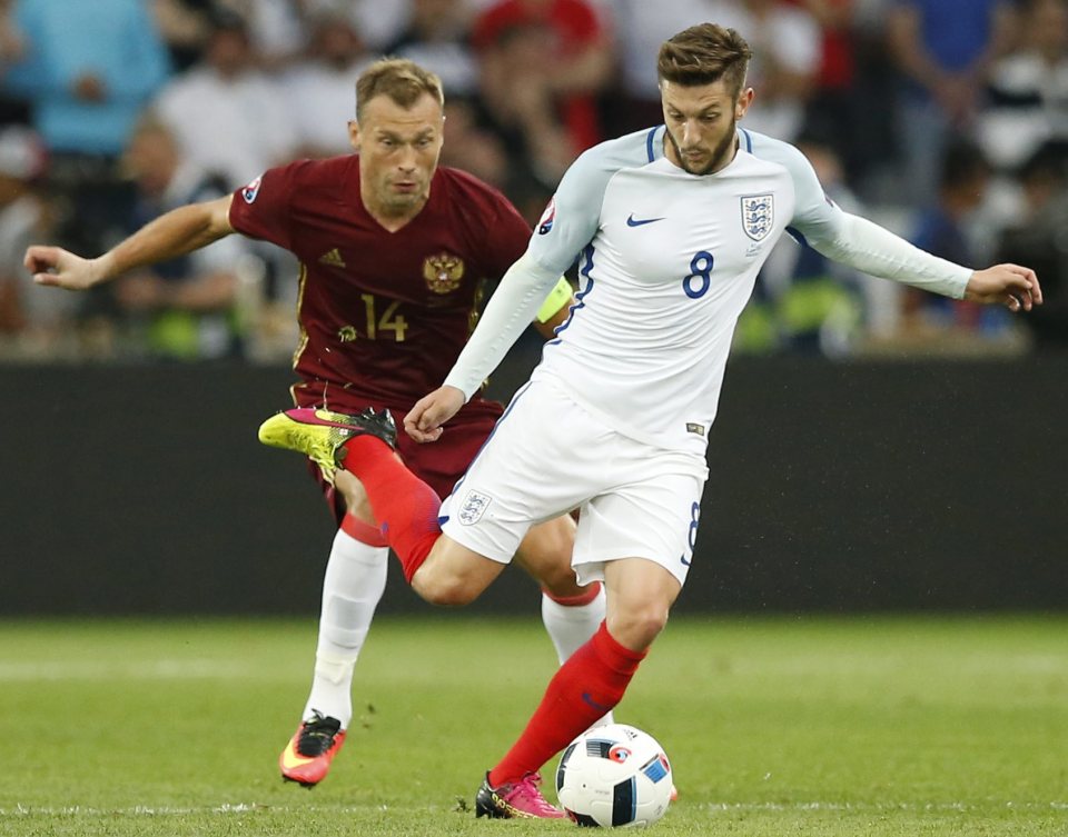  Adam Lallana‘s amazing display against Russia was similar to that of Dele Alli‘s