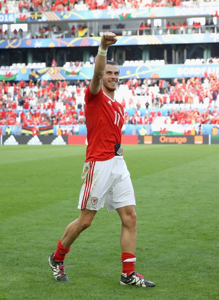  Gareth Bale will be on the opposing side leading the Welsh charge