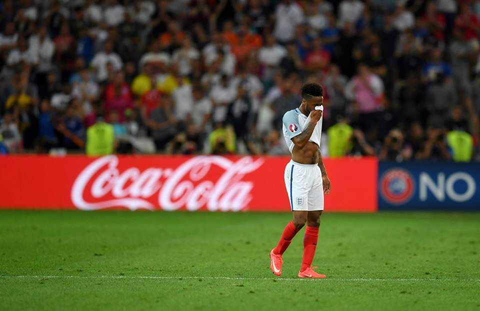  Raheem Sterling was heavily criticised for his performance