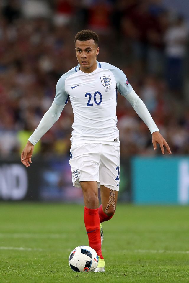  Dele Alli was a danger man for England all night at the Stade Velodrome