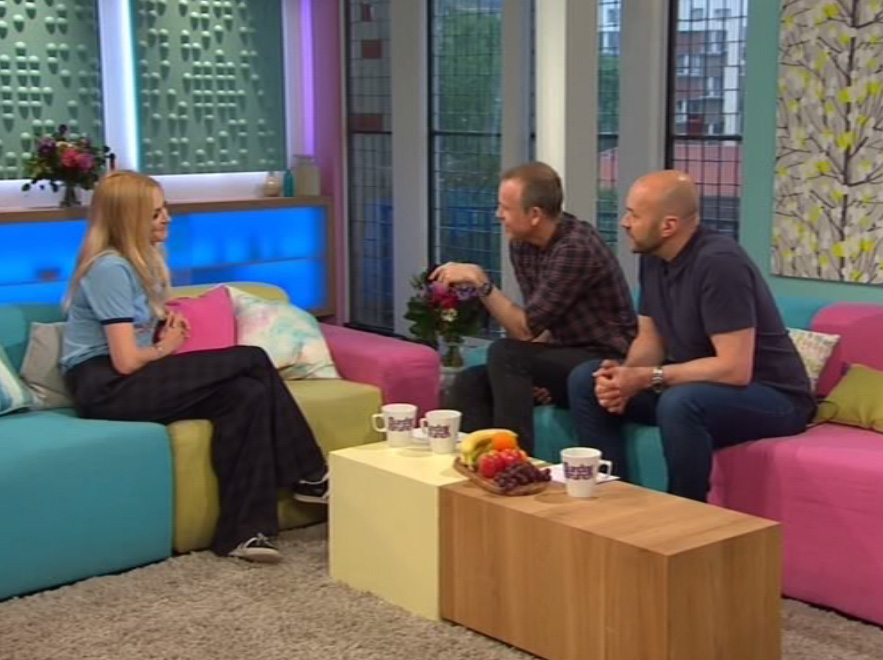  Fearne talks to Tim and Simon Rimmer about Leigh Francis