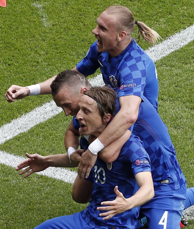 Turkey were defeated by 1-0 by Croatia thanks to Luka Modric's strike