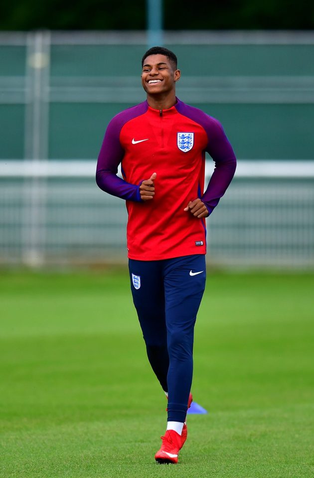 Marcus Rashford has shown he truly does have some skills in his locker