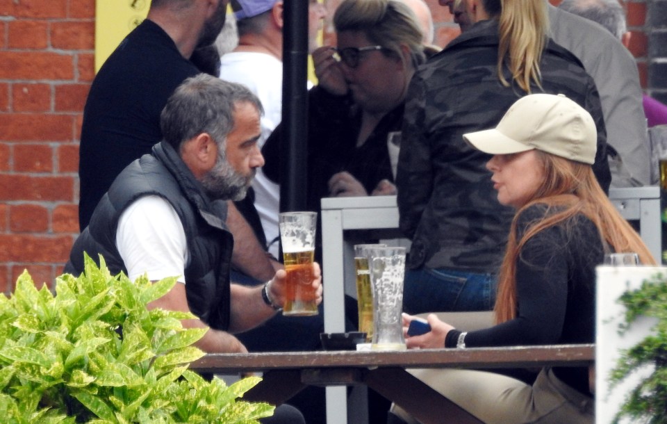 One witness said that he is always accompanied by his girlfriend Louise Gibbons when he visits the pub