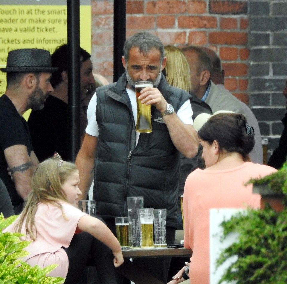 One pub goer told The Sun that the actor keeps himself to himself but does chat to a select group of locals