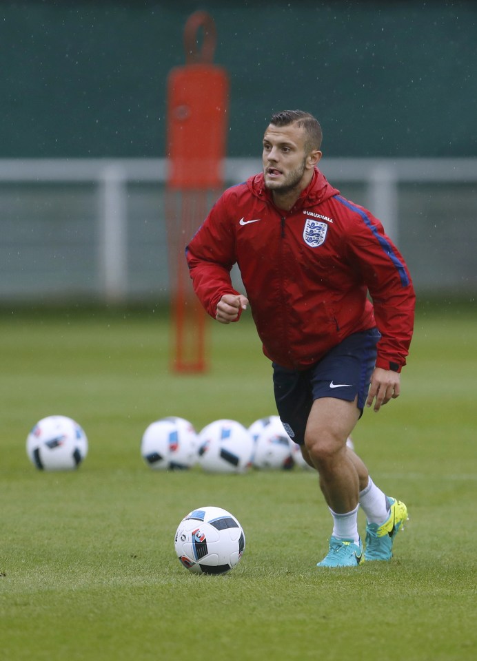  Jack Wilshere will be looking to start against Wales after cameo from the bench