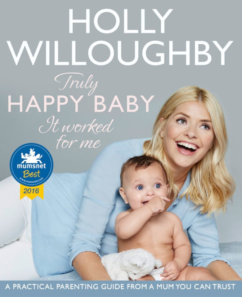  Baby book ... Holly has taken what she's learned from having kids and written a book for new mums