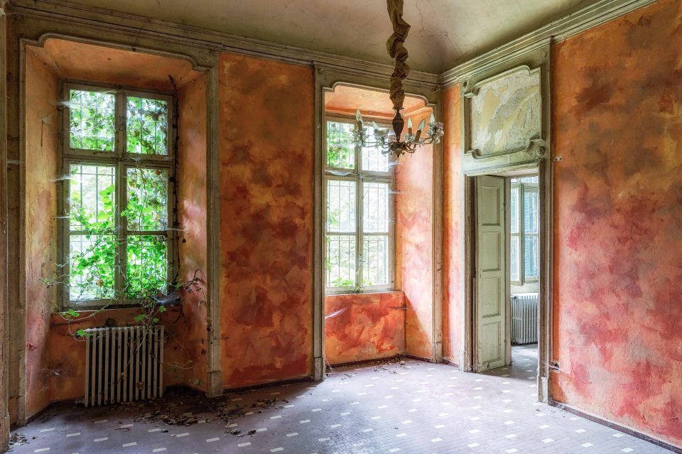 Decadent homes that are falling apart are now on sale 