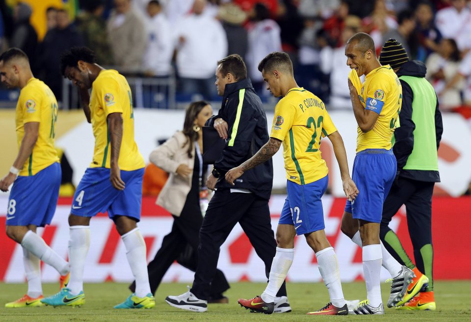 Neymar posted the furious rant after Brazil were dumped out of the Copa America by Peru