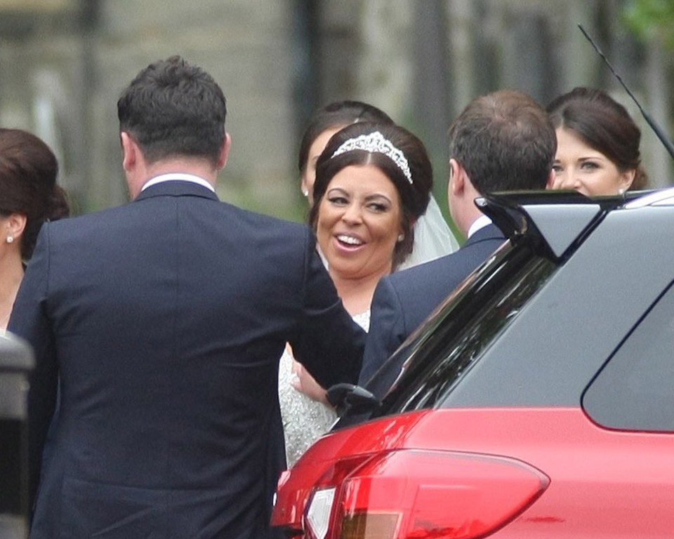 Charlotte grinned at the boys as they escorted her to the church 