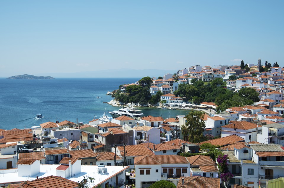  Skiathos Old Town and Port