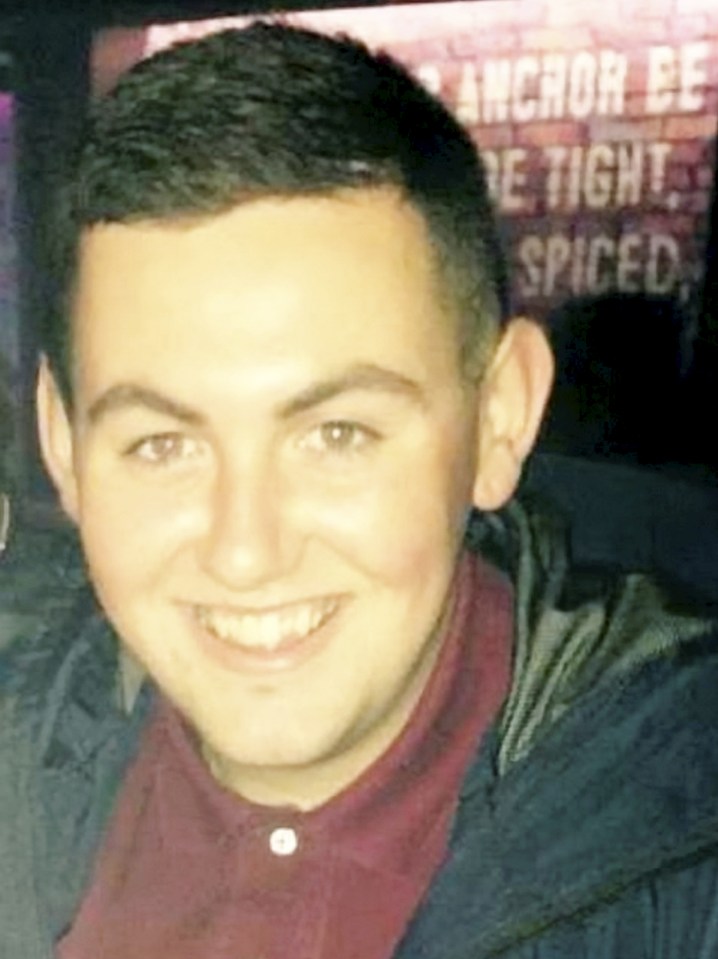  Morgan Hehir was stabbed in the chest by three thugs as he walked through a park with pals in Nuneaton, Warks